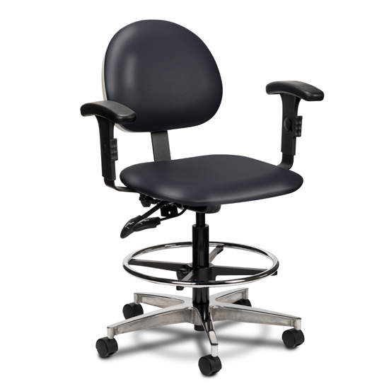 Lab Chair with Arms | Clinton Industries, Inc.