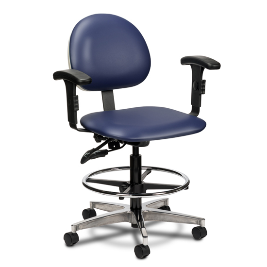 Lab Chair with Arms | Clinton Industries, Inc.