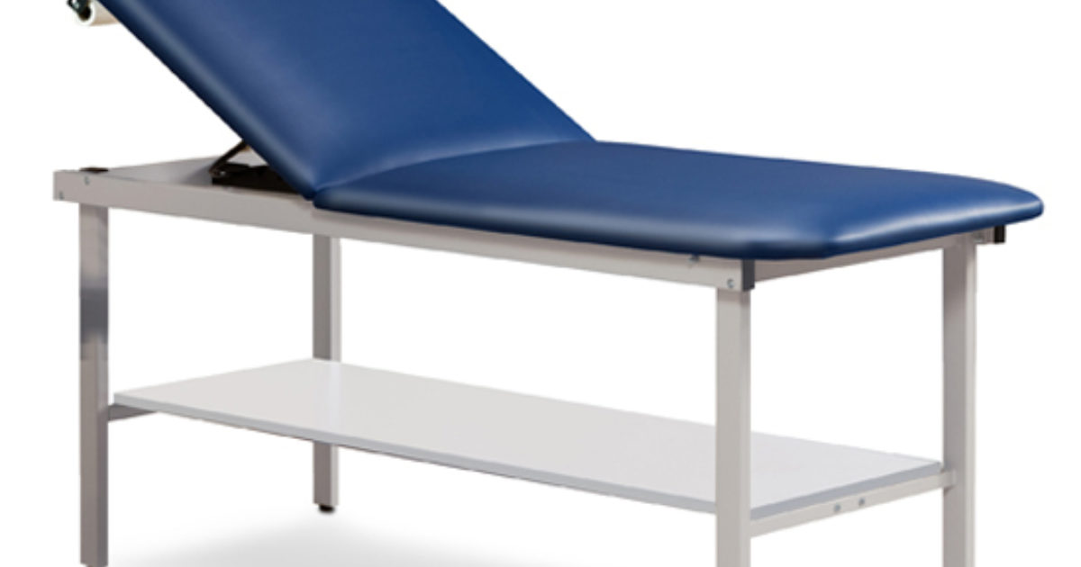 Alpha Series Treatment Table with Shelf | Clinton Industries, Inc.