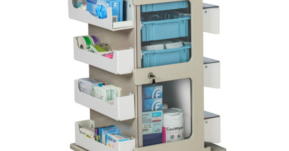 Pd Cart ProVisions, Point-of-Care, Phlebotomy Cart | Clinton Industries, Inc.
