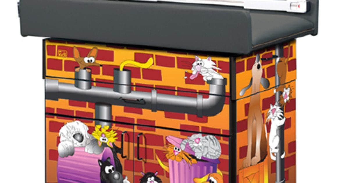 Alley Cats and Dogs Scale Table Clinton Industries, Inc.