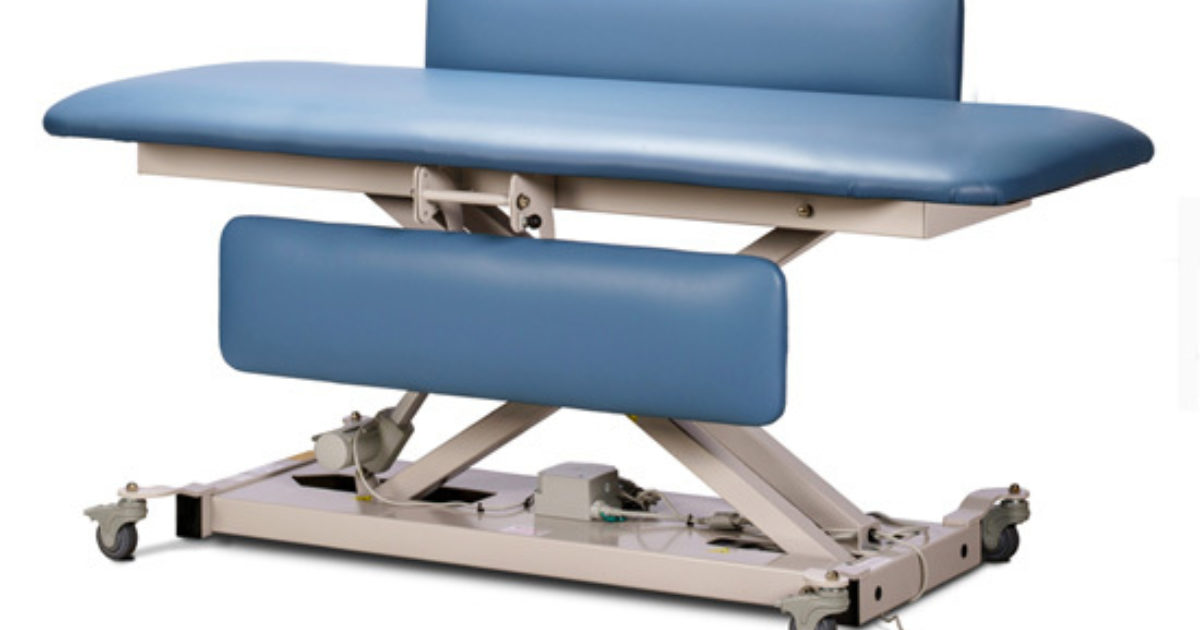 Open Base, Power, Changing Table Clinton Industries, Inc.