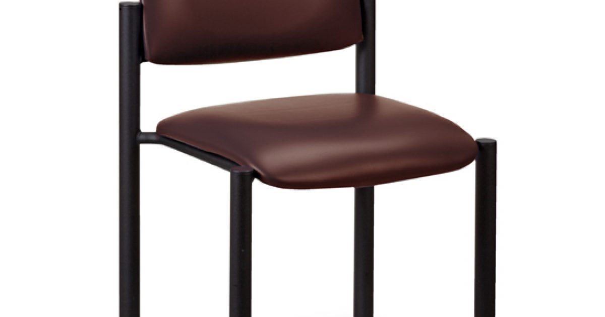 Black Frame, Exam Room Chair/No Arms | Clinton Industries, Inc.