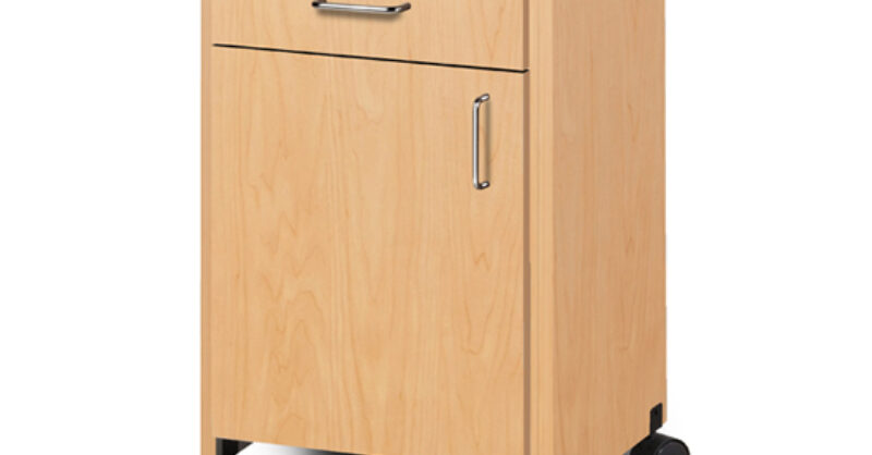Mobile, Molded Top Bedside Cabinet | Clinton Industries, Inc.