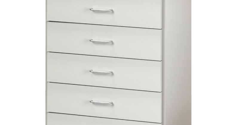 Mobile Treatment Cabinet with 5 Drawers | Clinton Industries