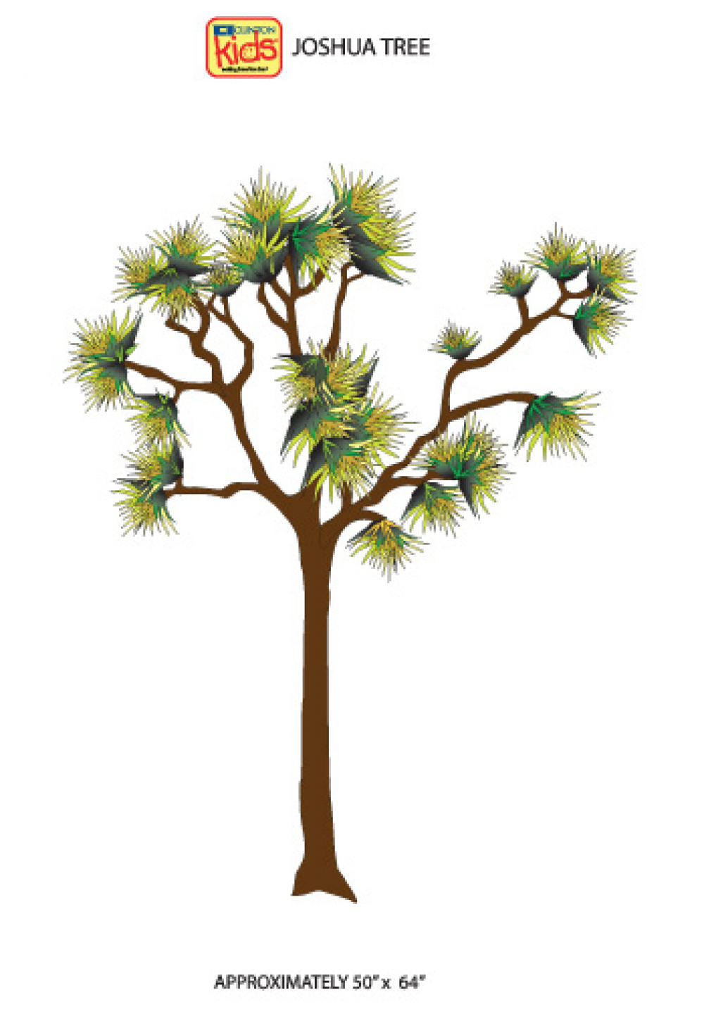 Joshua Tree Wall Sticker Clinton Industries Inc 