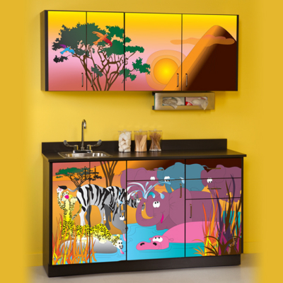 Serengeti  Sunrise  Cabinets
